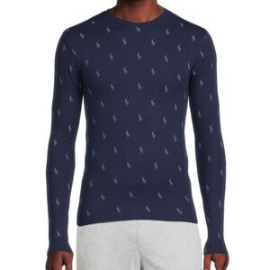 Polo Ralph Lauren Men’s Long John Base Layer All Over Pony Knit Undershirt
